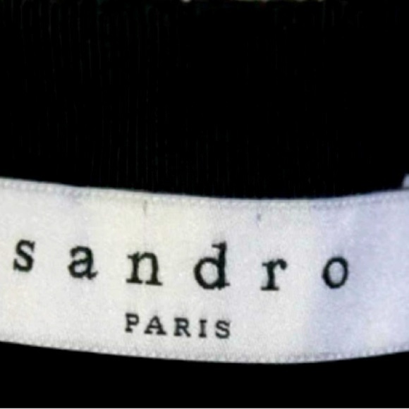 Sandro Paris - Women's Burgundy Lace Mid-Length Pencil Skirt - Size 1 - Picture 5 of 5